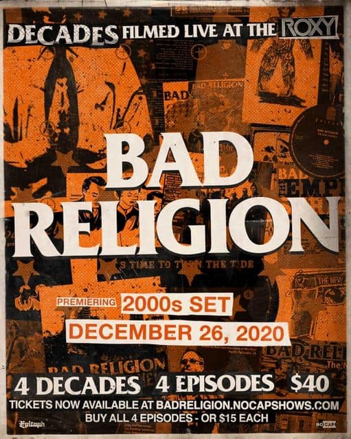 BAD RELIGION - The Decades: 00's